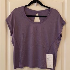 ⭐️NWT⭐️Lululemon Sweaty Or Not Crop tee
